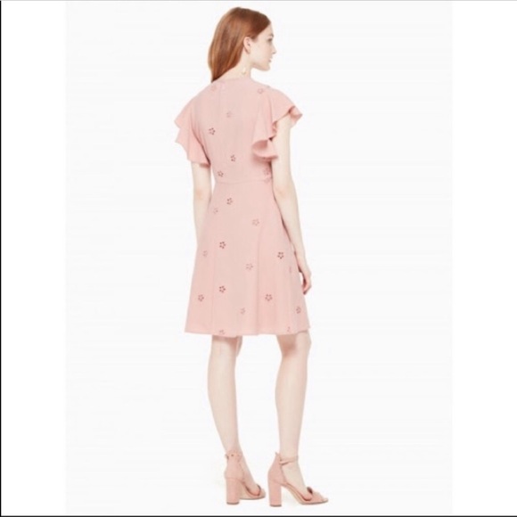 Kate Spade Cutout Crepe Dress Sz 00 - Picture 2 of 7